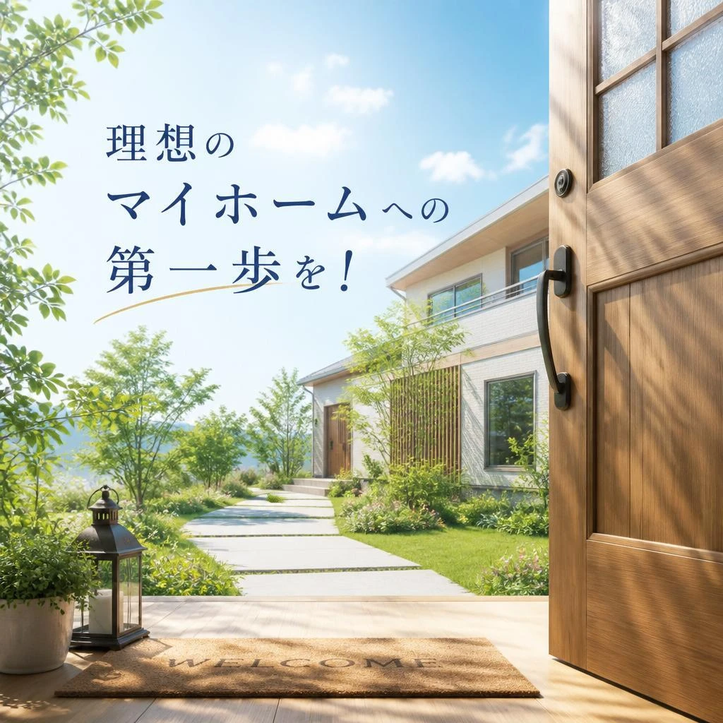 理想のマイホームへの第一歩を！