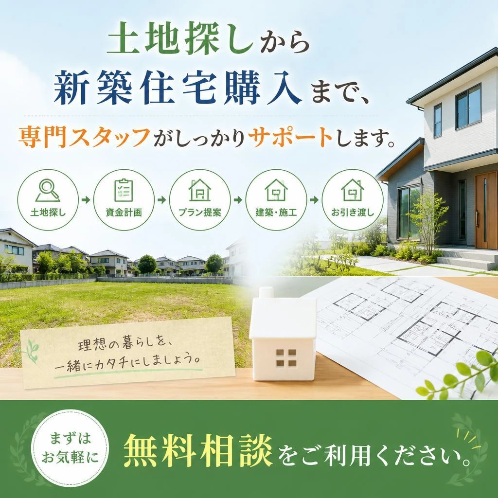 無料相談で理想の家を実現しよう！