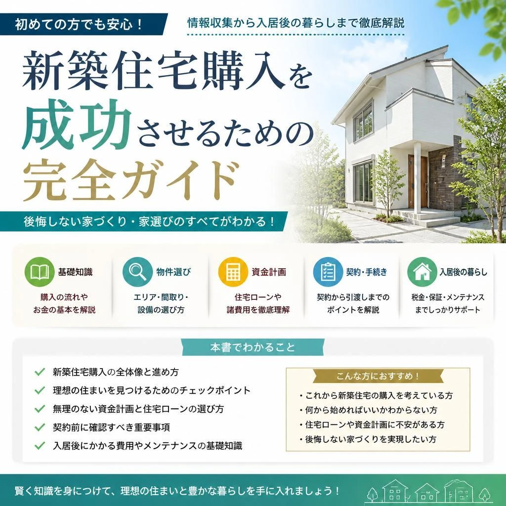 新築住宅購入を成功させるための完全ガイド