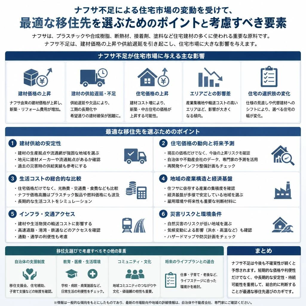 賢い移住先選び