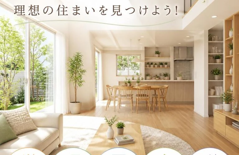 家族みんなが笑顔になる理想の住まいを見つけよう！