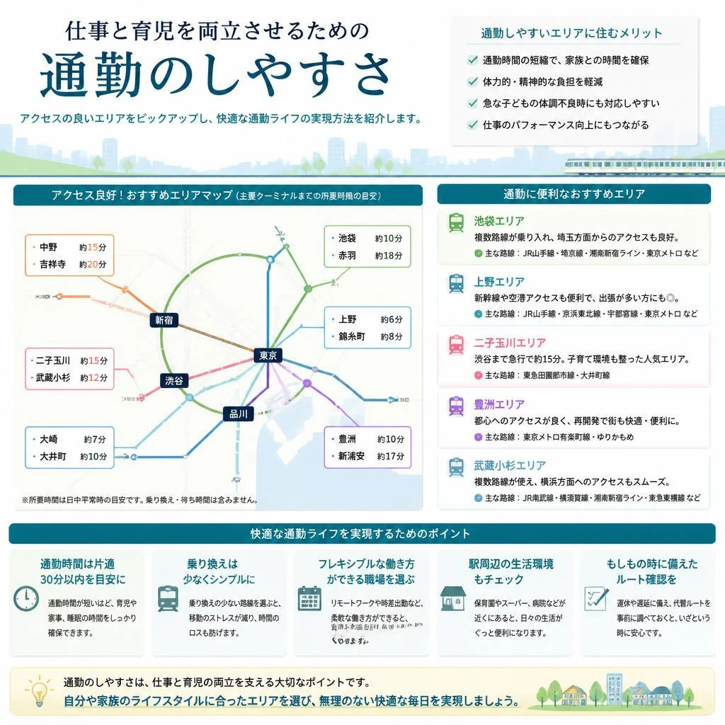 通勤アクセスの重要性