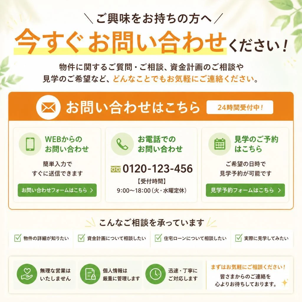 お問い合わせと次のステップ