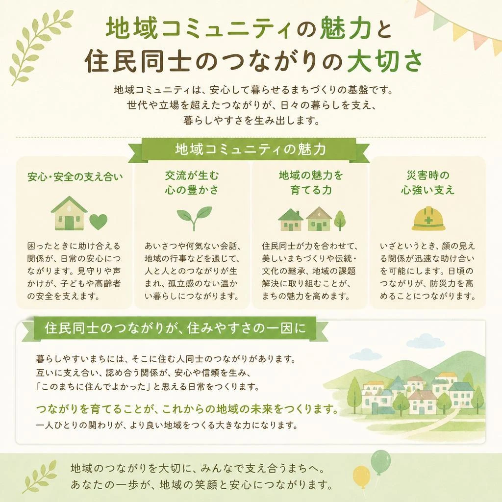 4. 地域コミュニティの重要性
