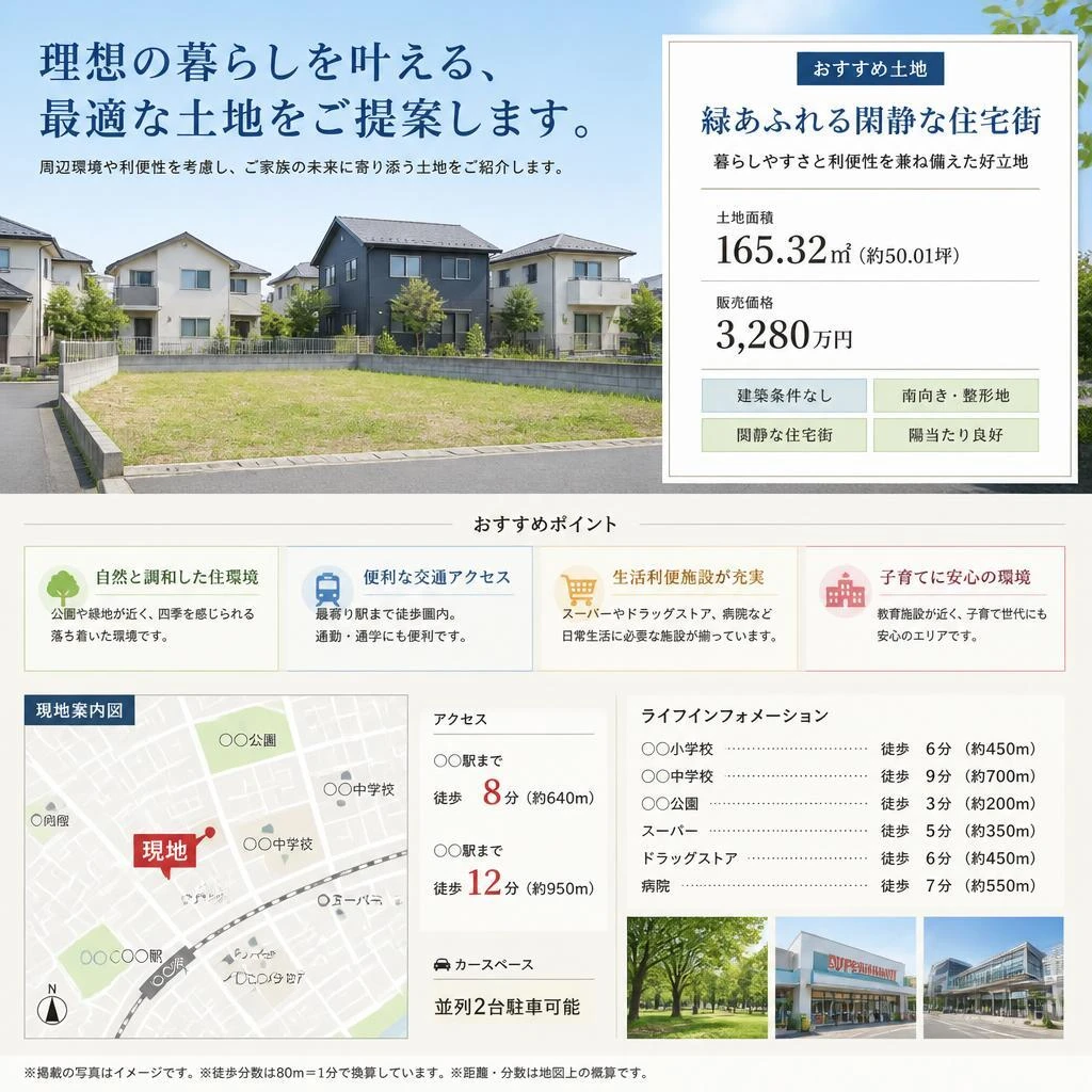安心の土地探しからサポート