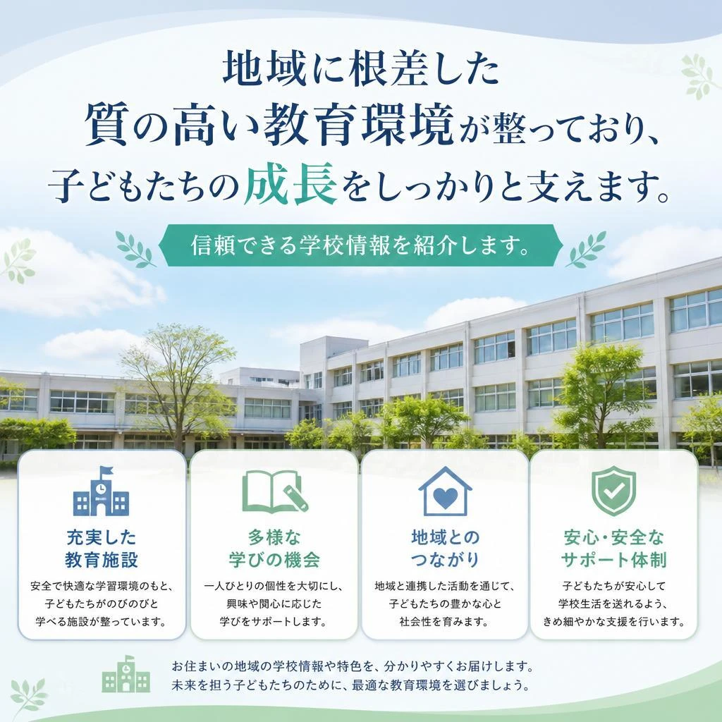 充実した教育機関