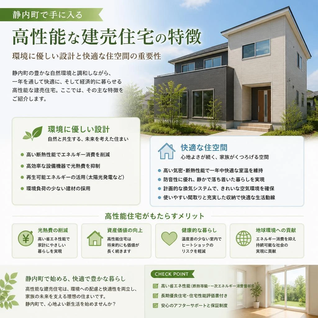 5. 高性能住宅のご紹介｜静内町の建売住宅