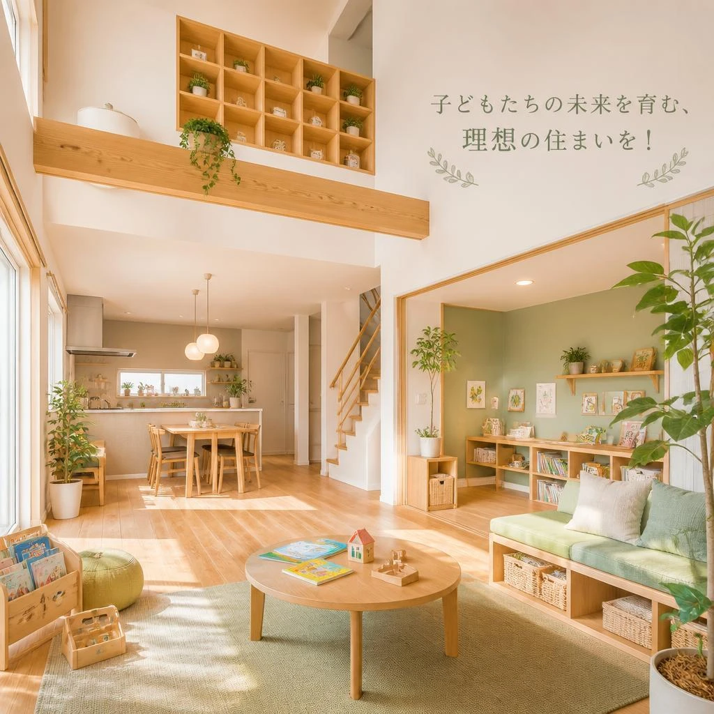 子どもたちの未来を育む、理想の住まいを！