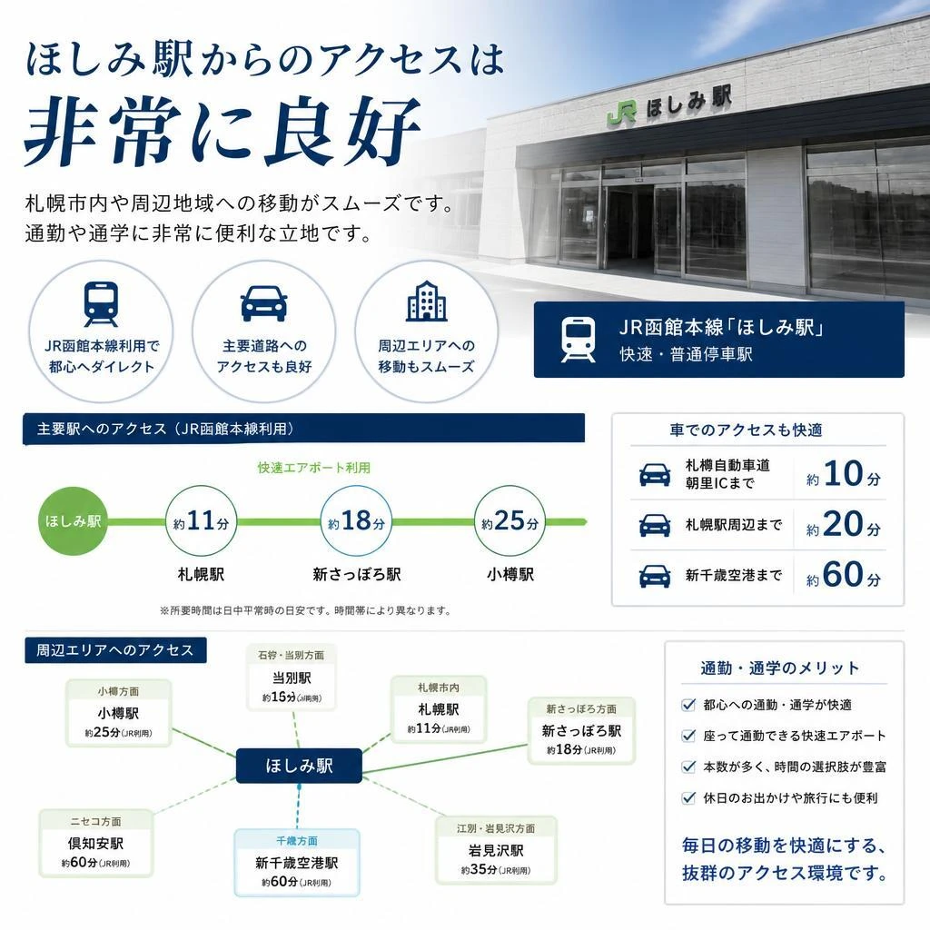 便利な交通アクセス