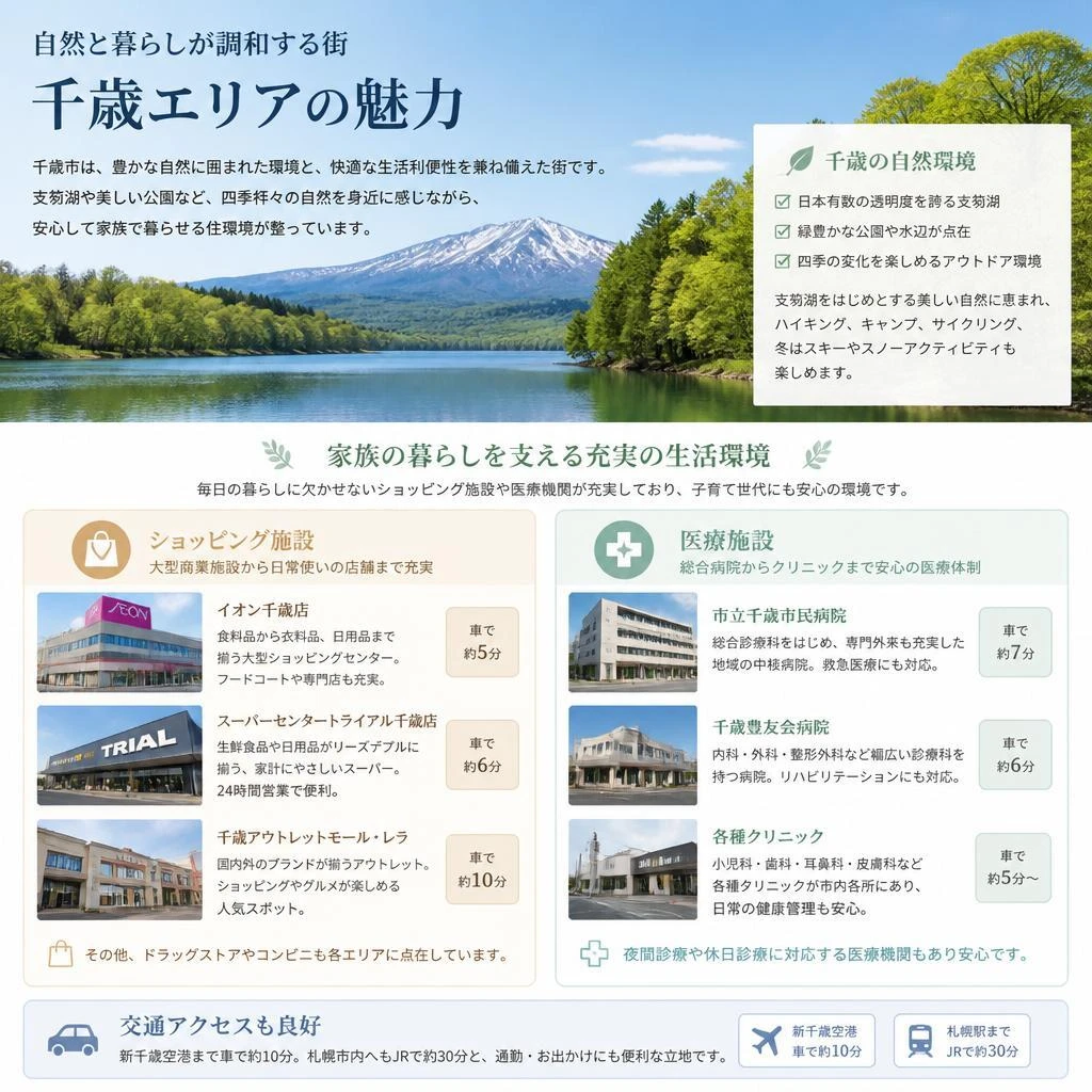 快適な生活拠点としての魅力