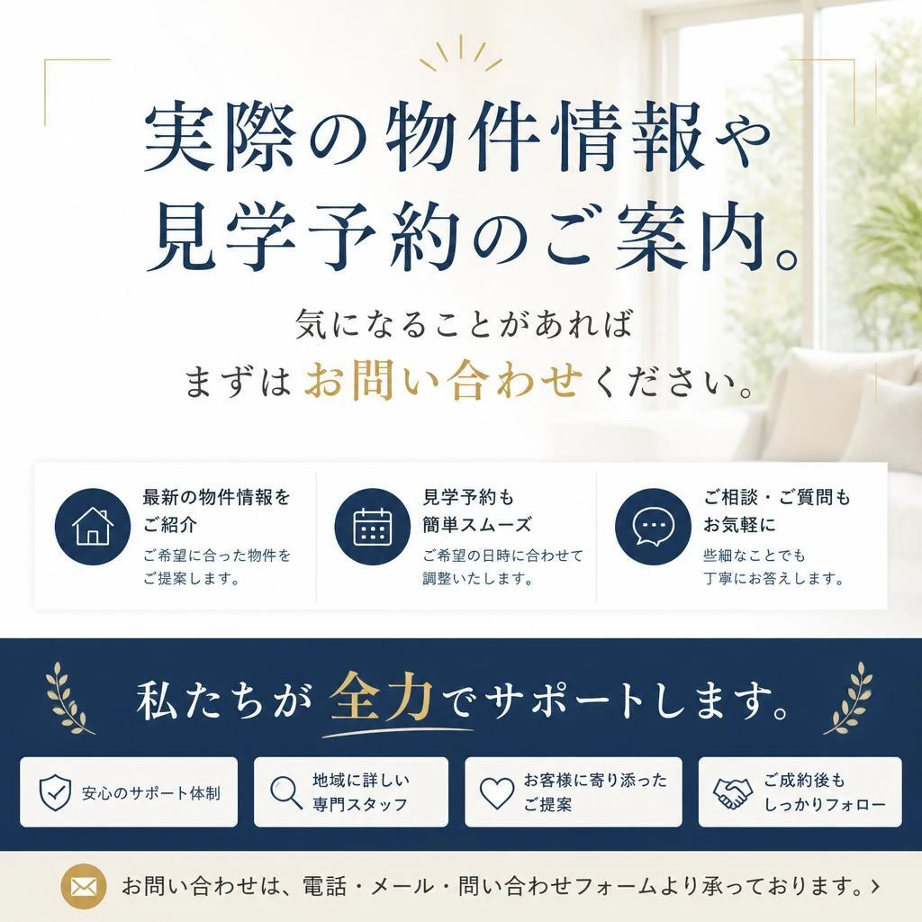 まずはお気軽にご相談を！