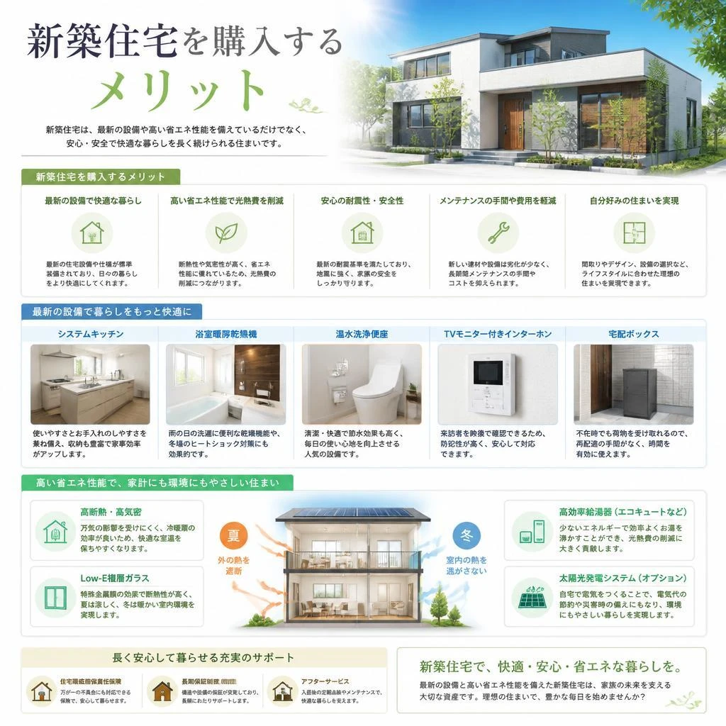 2. 新築住宅の魅力