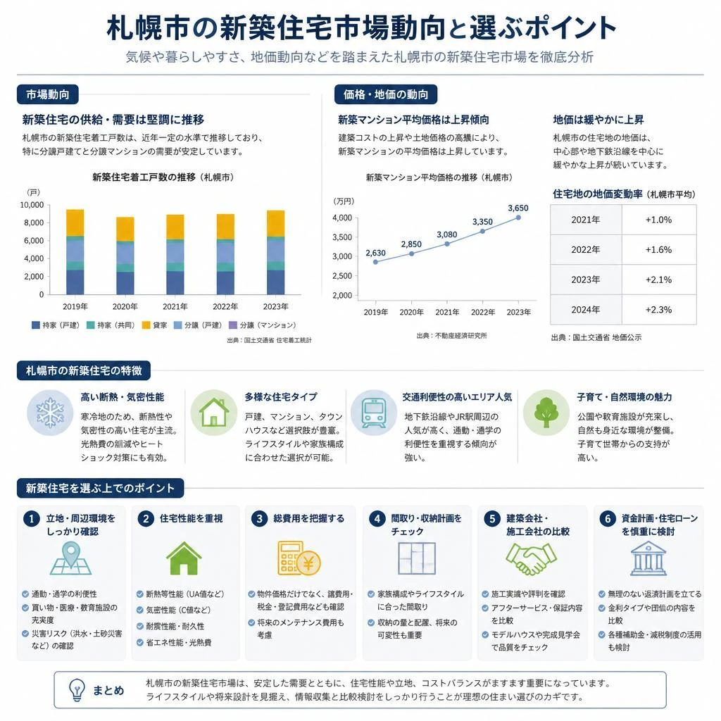 札幌市の住宅市場の現状とは？