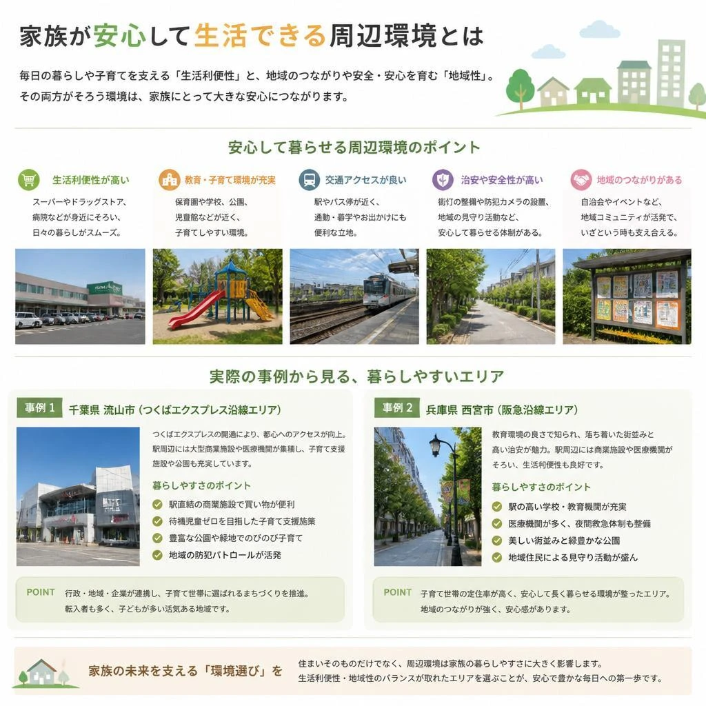 周辺環境の重要性