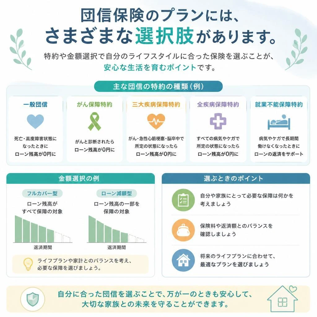 団信保険の選び方