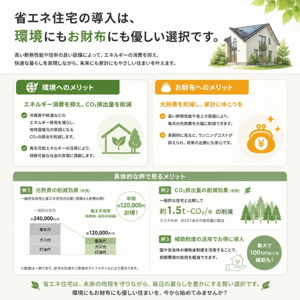 省エネ住宅のメリット