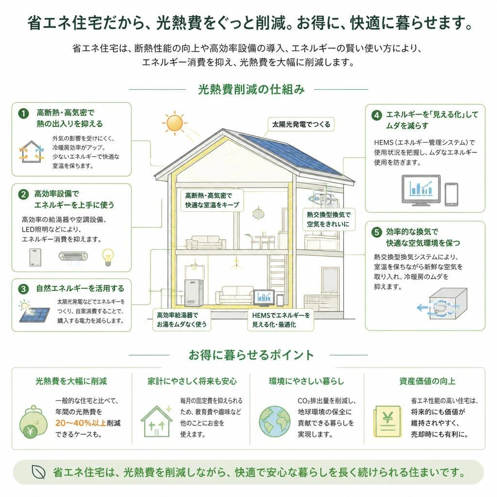 4. 光熱費が安い理由