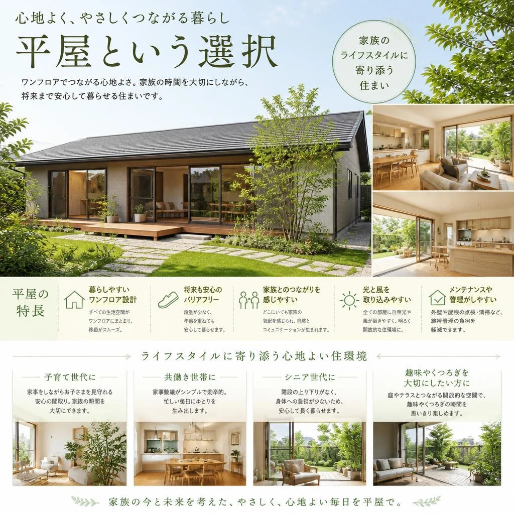 5. 快適な平屋の魅力