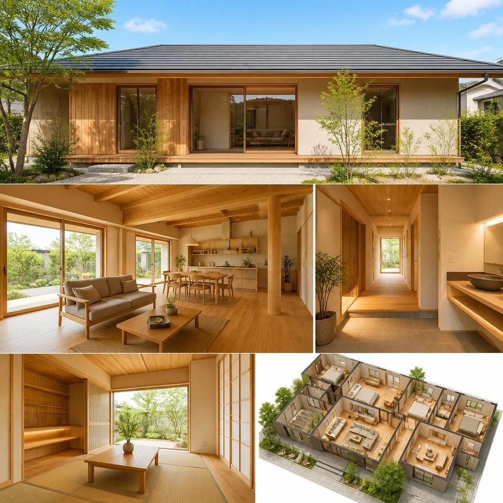 新築木造平屋住宅の特長