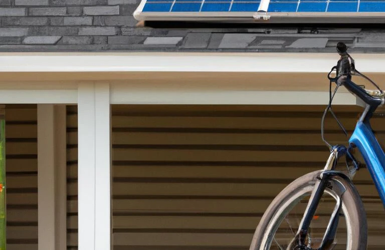 自転車通勤も快適に！太陽光パネル付き住宅の魅力をご紹介